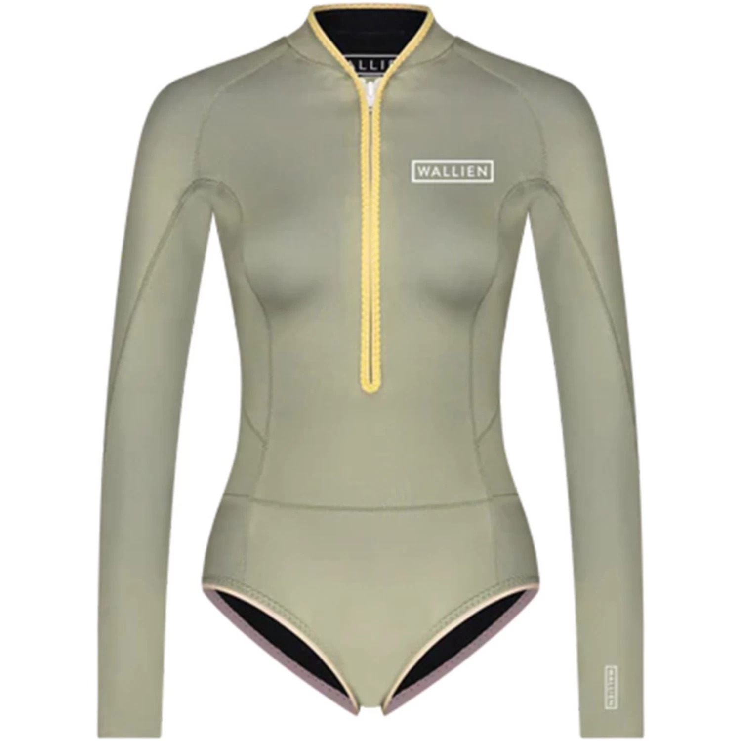 Womens Nikki Van Dijk Bikini Cut 1mm Front Zip Springsuit Wetsuit