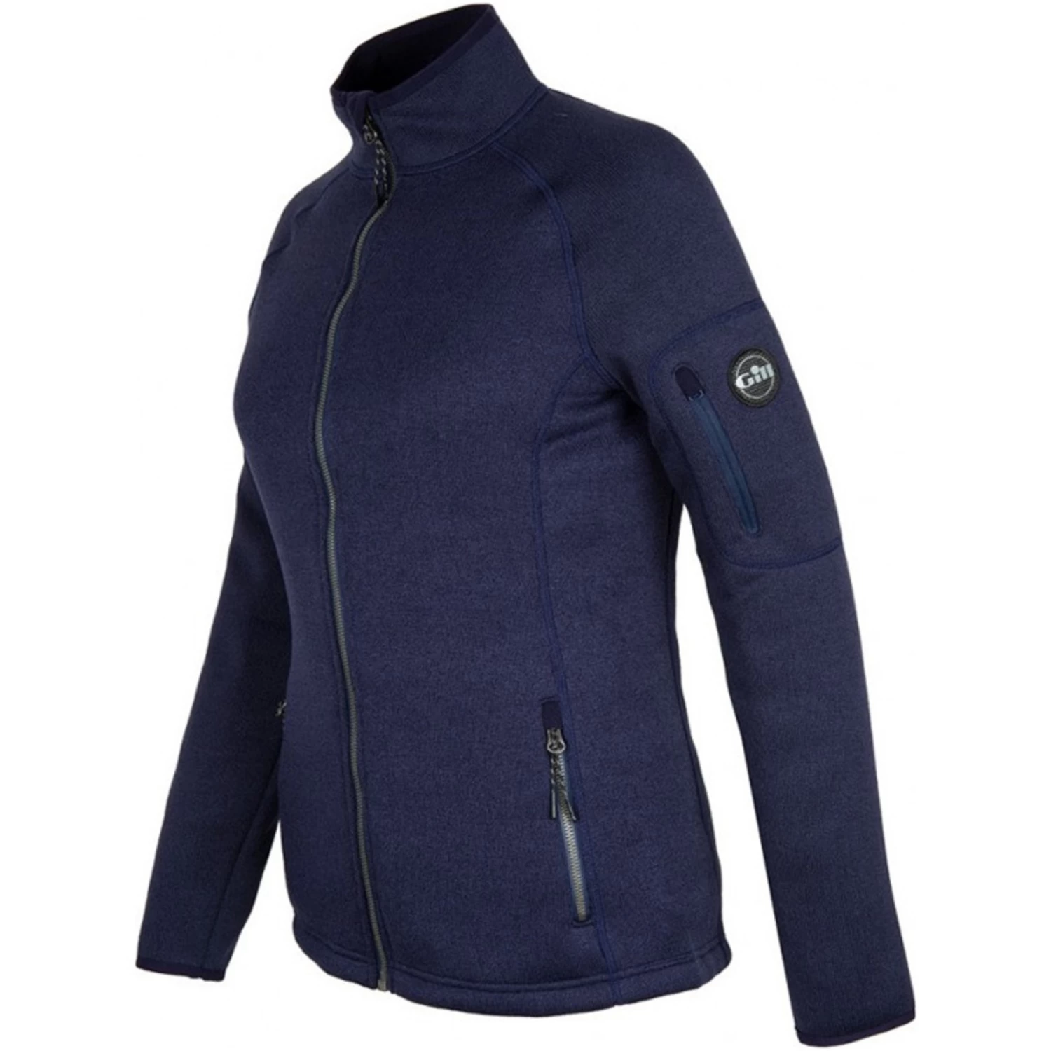 GILL Womens Knit Fleece Jacket - Image 2