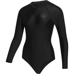 Mystic Womens Jayde Long Sleeve Front Zip Swimsuit