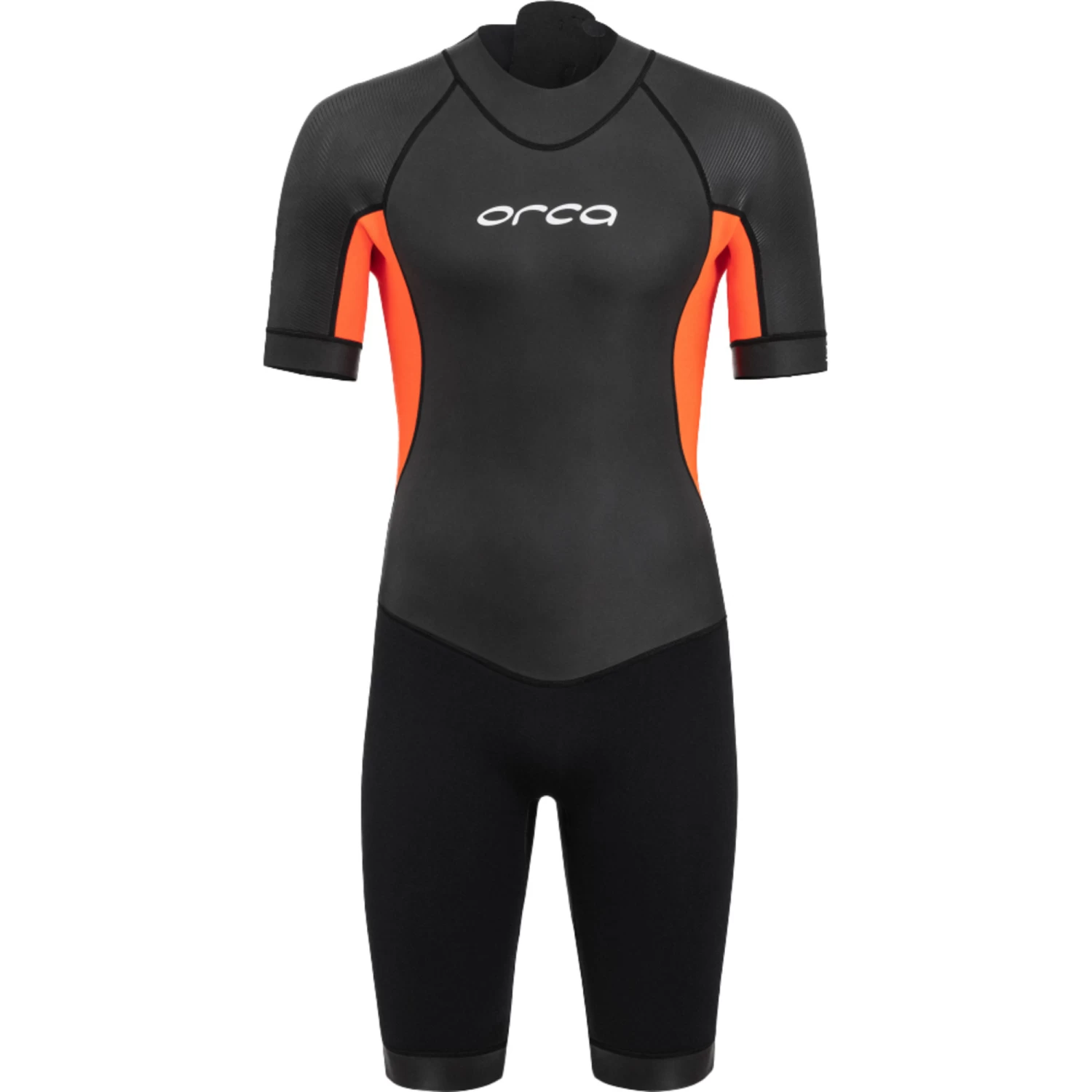 ORCA Mens Vitalis Back Zip Open Water Swim Shorty Wetsuit