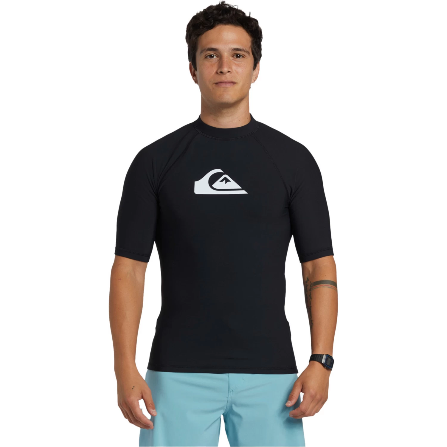 Quiksilver Mens Heater Short Sleeve Rash Vest