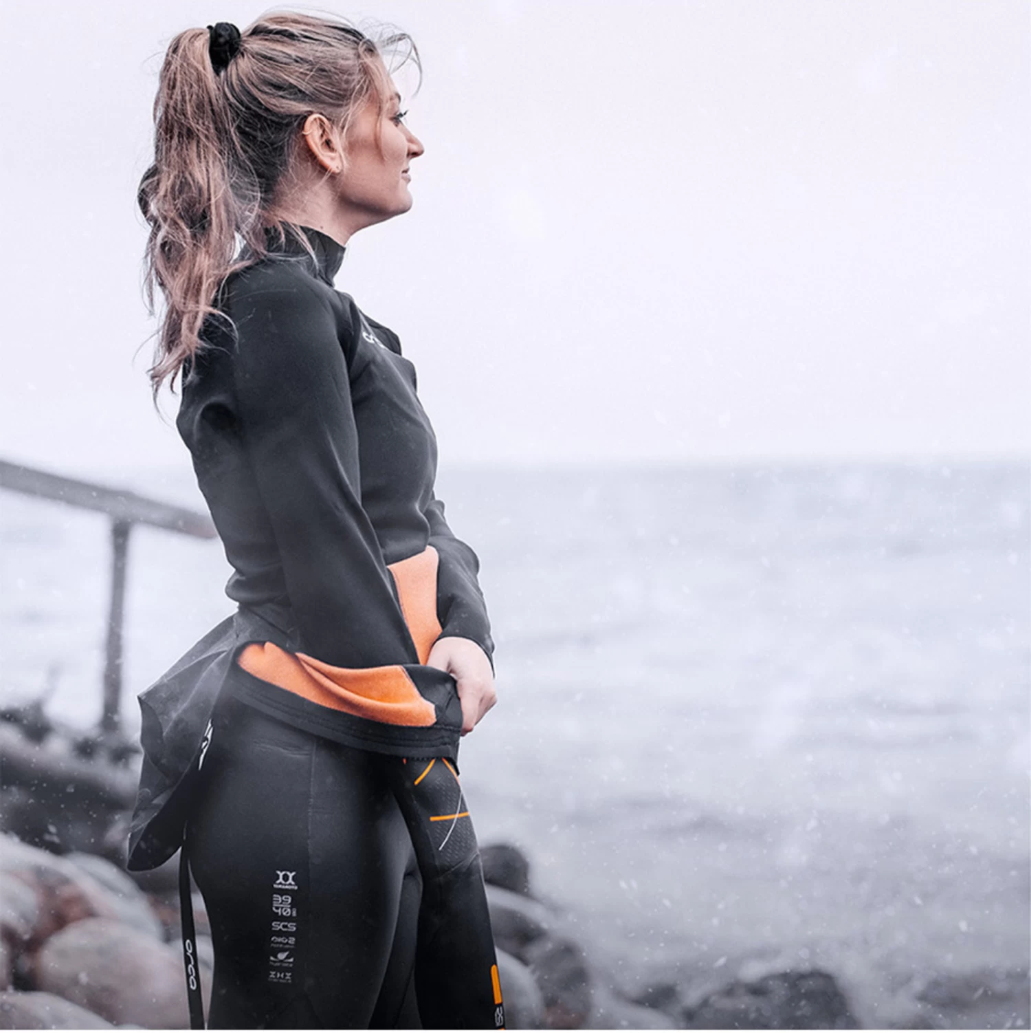 ORCA Womens Neoprene Long Sleeve Base Layer T-Shirt - Image 4