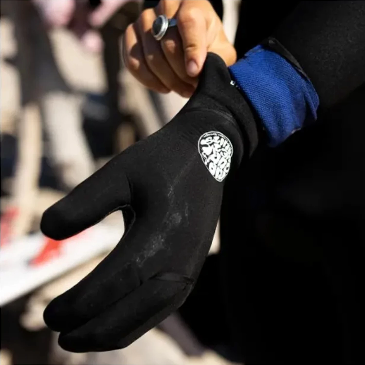 Rip Curl Flashbomb 3/2mm 5 Finger Neoprene Gloves - Image 3