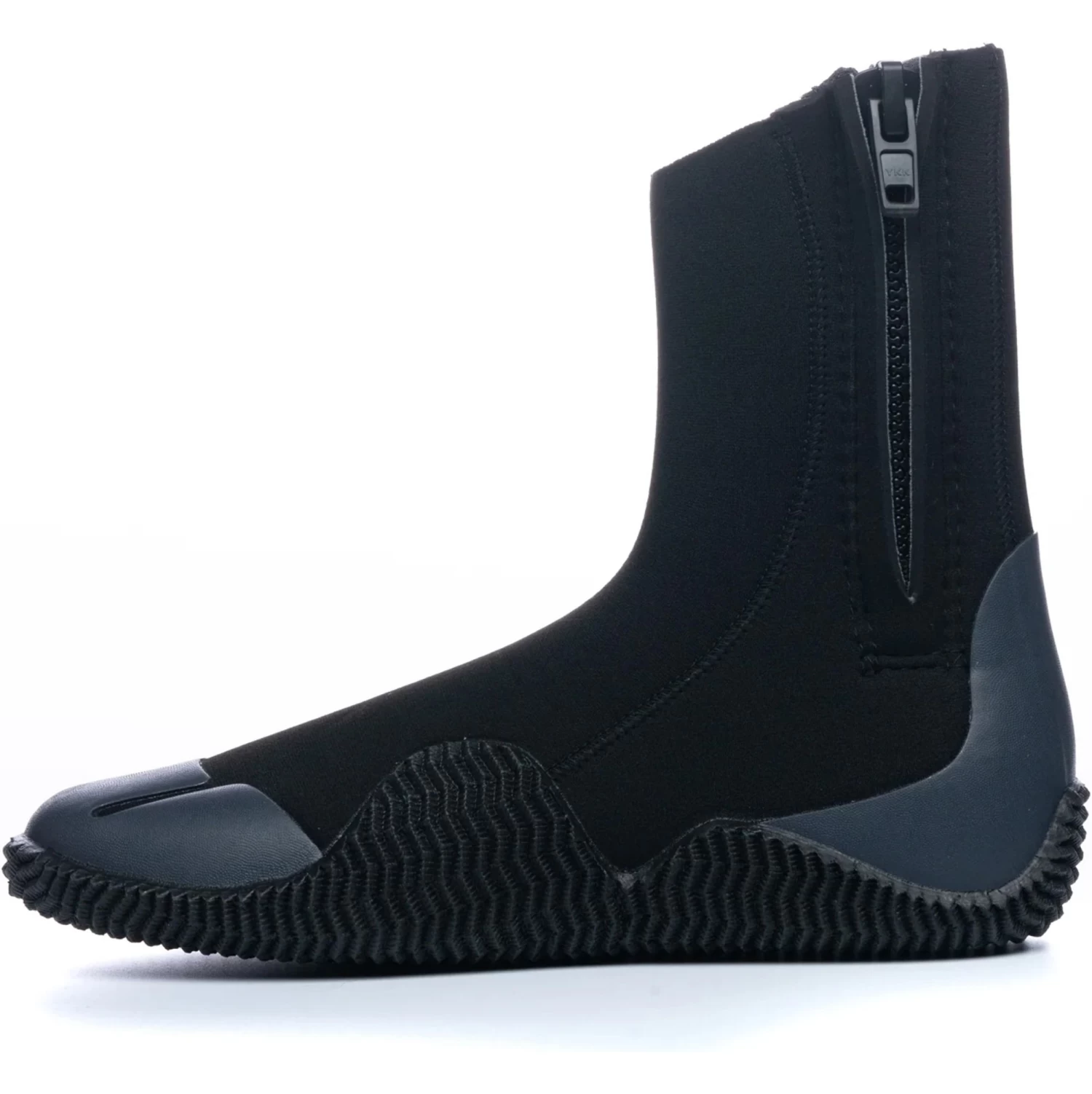 Legend 5mm Zipped Round Toe Boots - Image 4