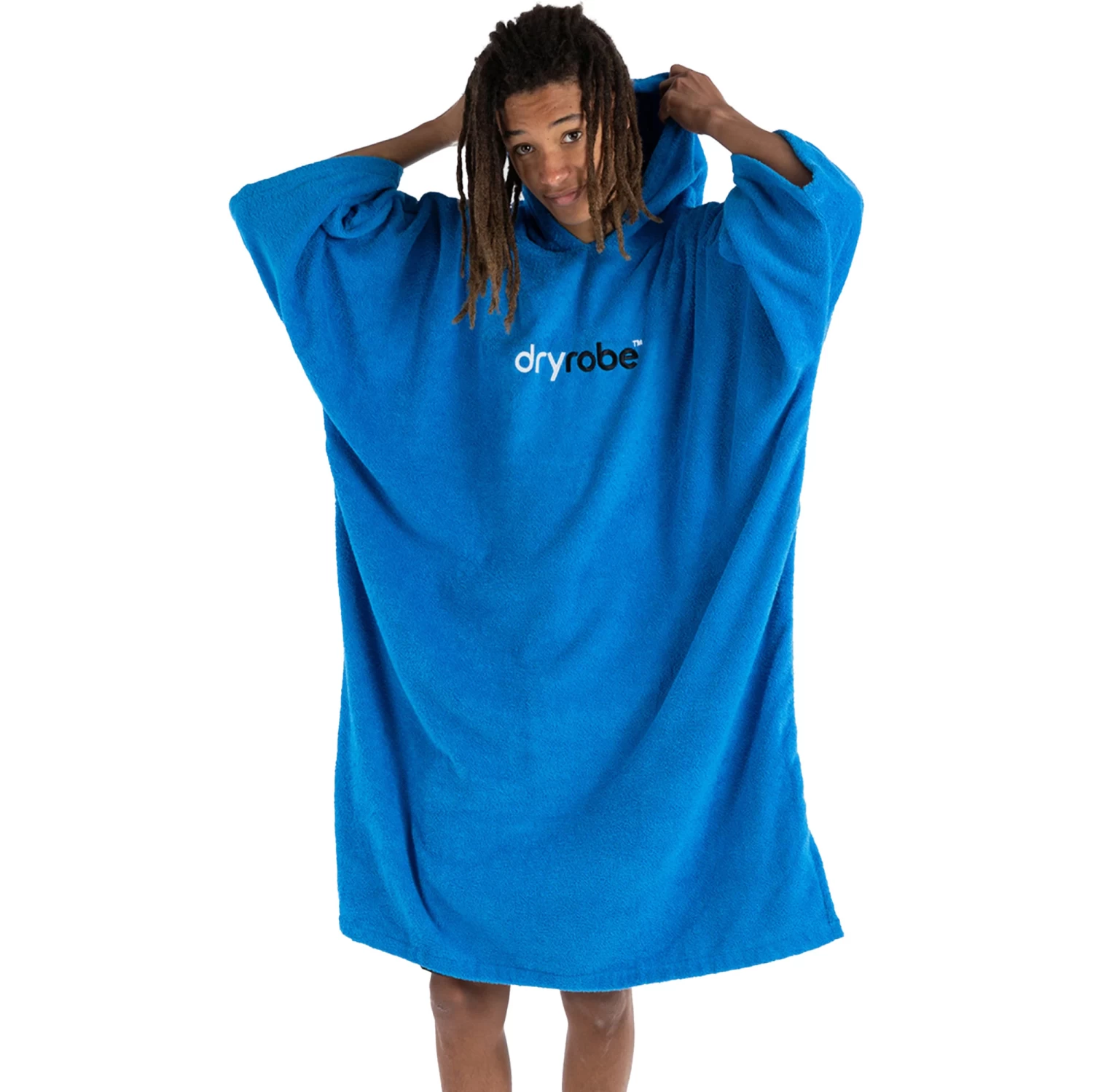 Organic Cotton Hooded Towel Change Robe V3 - Image 3