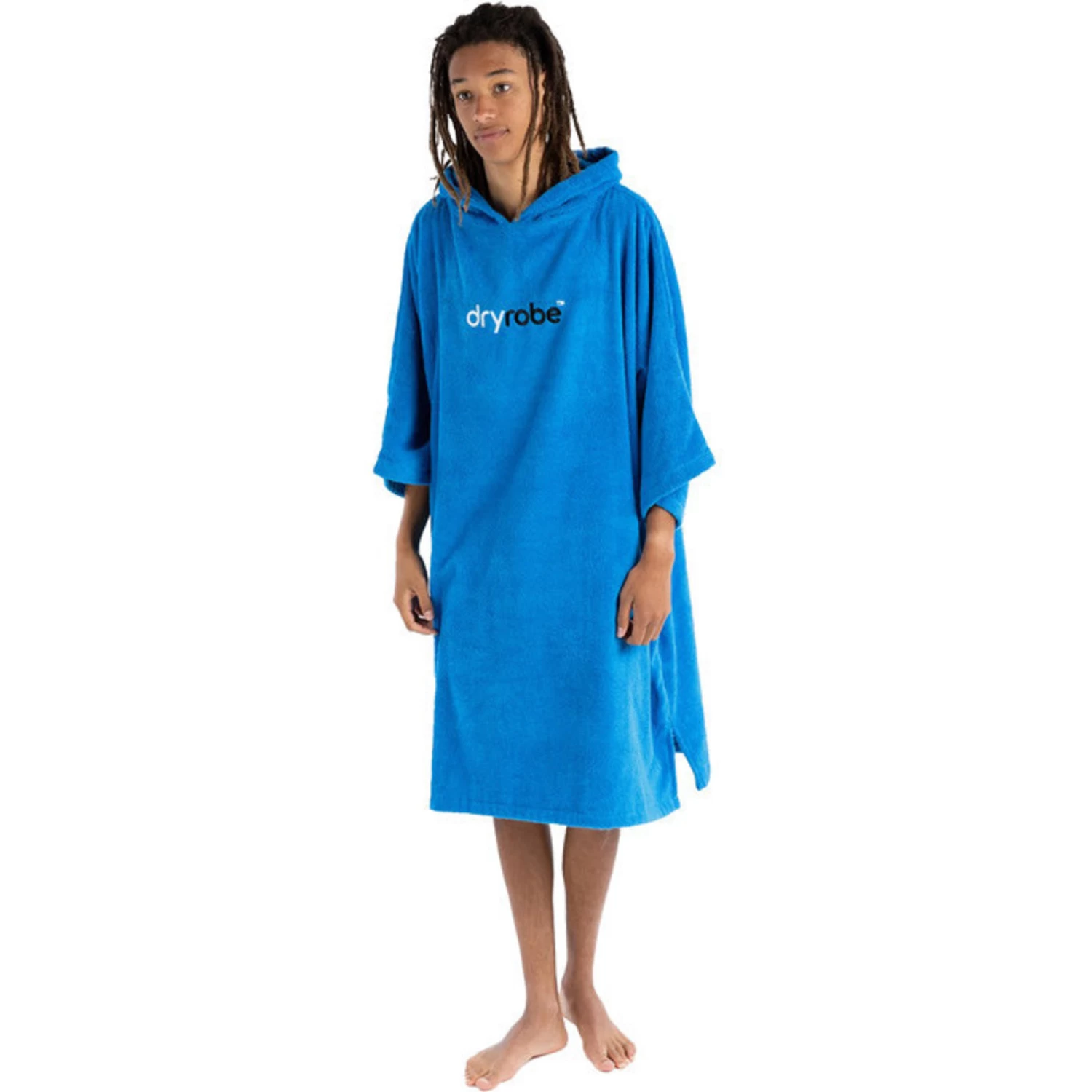 Organic Cotton Hooded Towel Change Robe V3 - Image 2