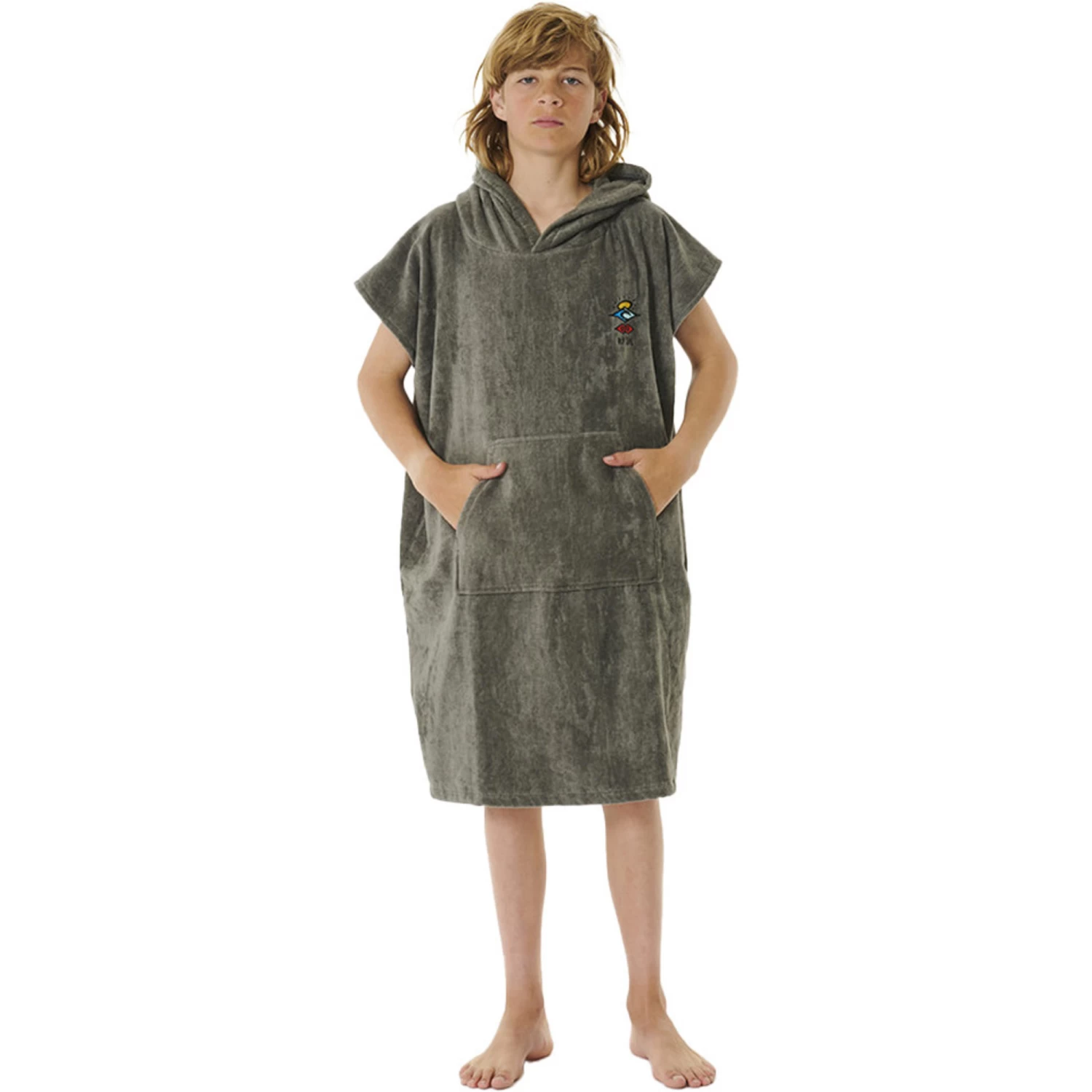 Rip Curl Junior Logo Hooded Towel Changing Robe / Poncho - Image 2