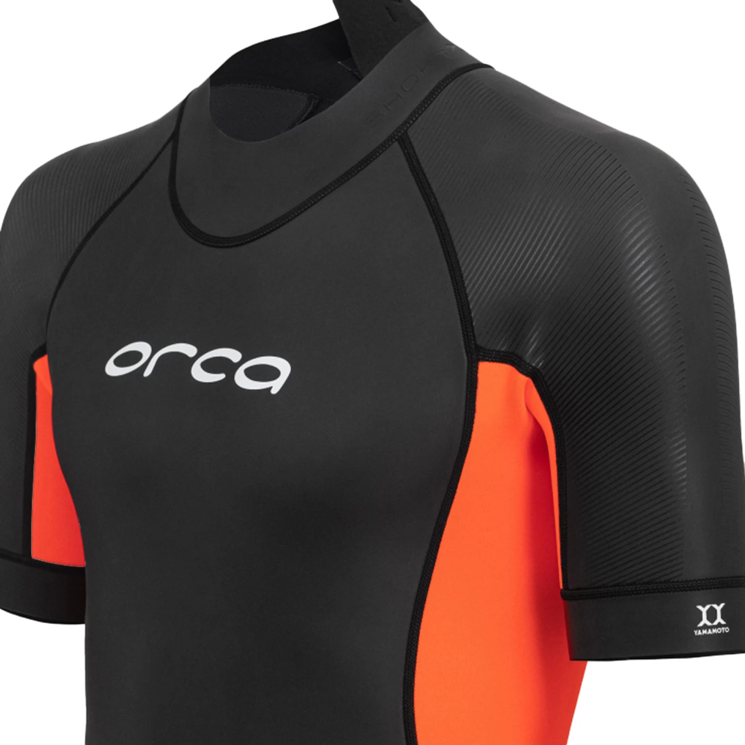 ORCA Mens Vitalis Back Zip Open Water Swim Shorty Wetsuit - Image 3