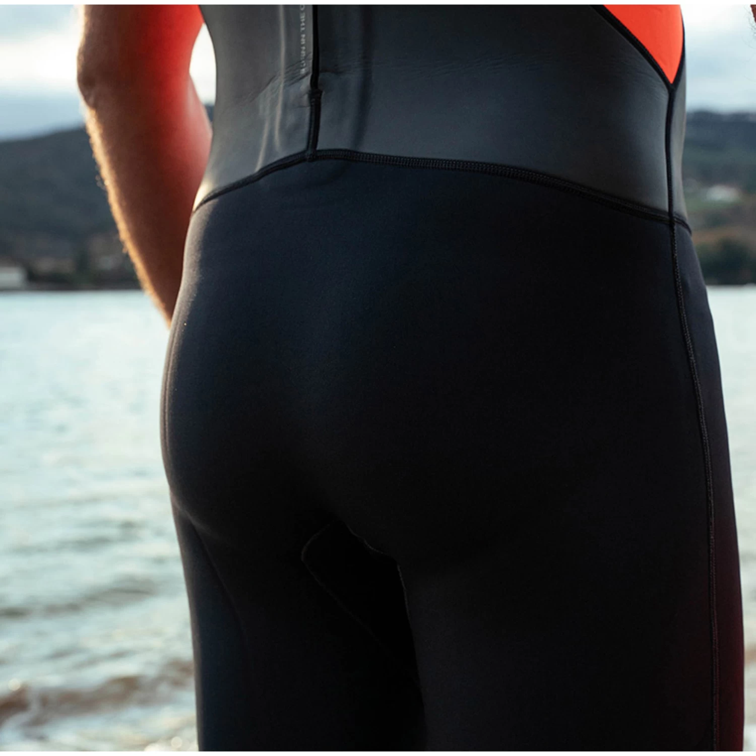 ORCA Mens Vitalis Back Zip Open Water Swim Shorty Wetsuit - Image 7