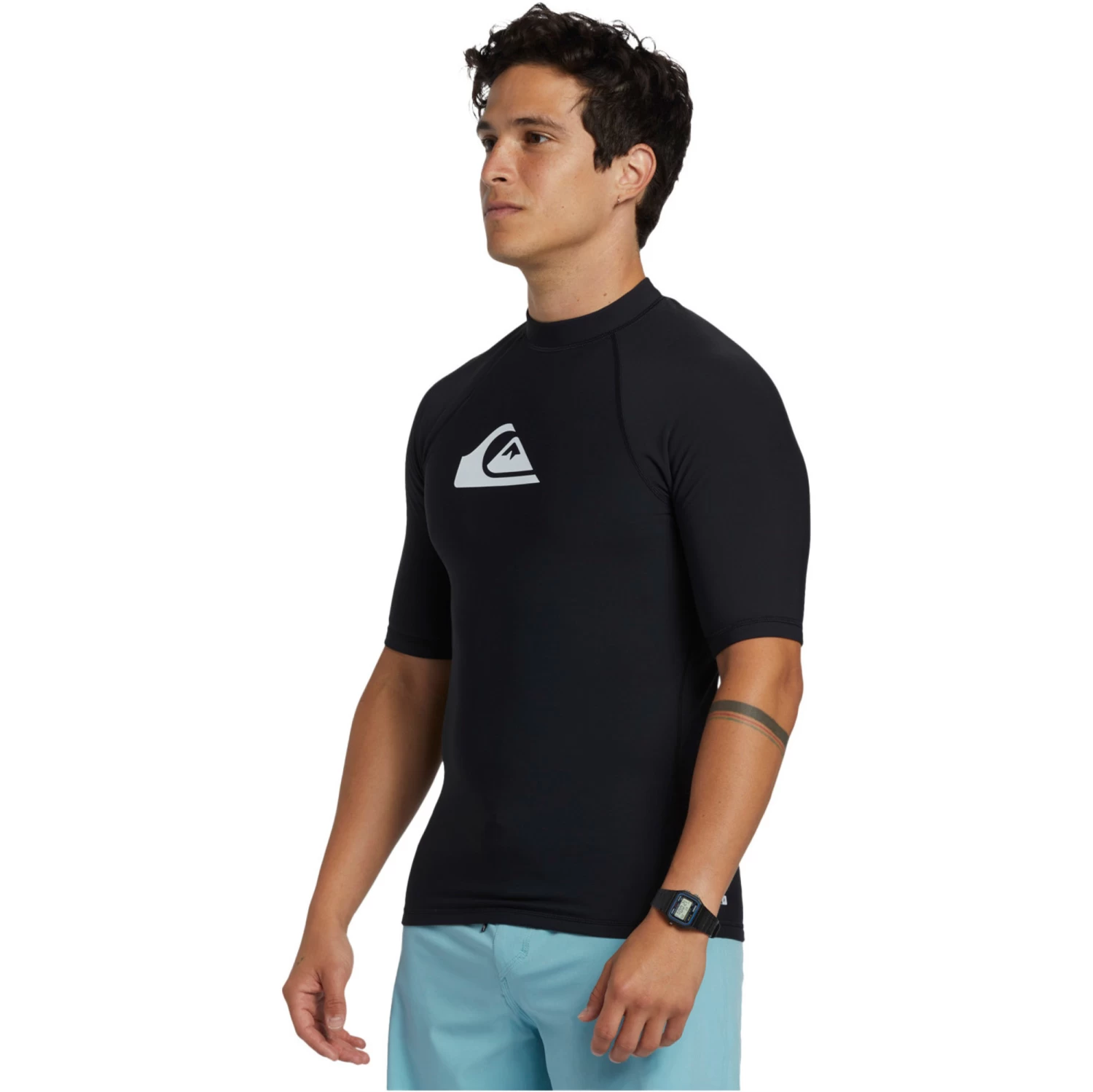 Quiksilver Mens Heater Short Sleeve Rash Vest - Image 3