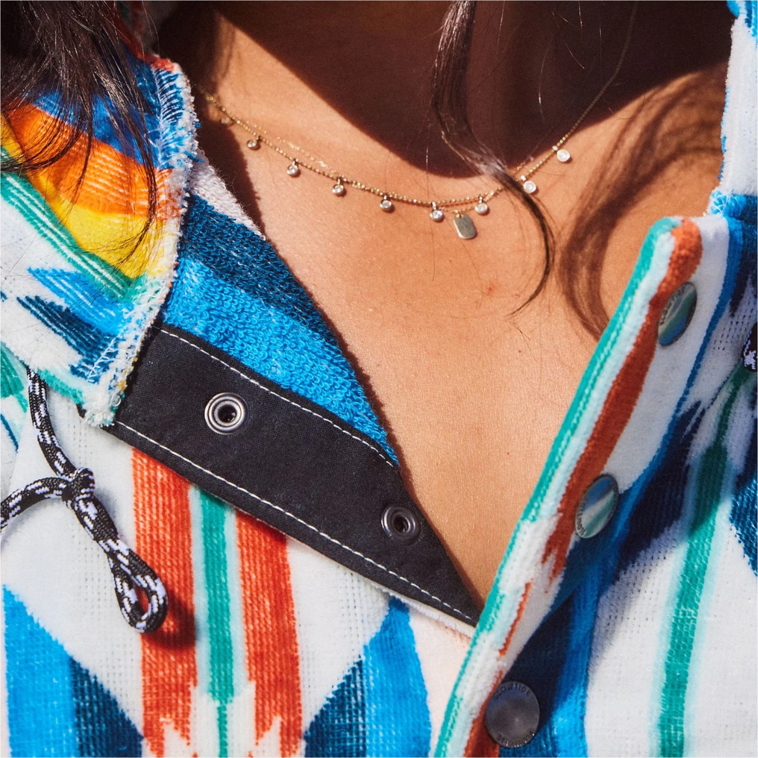 Slowtide York Hooded Towel Change Robe / Poncho - Image 7