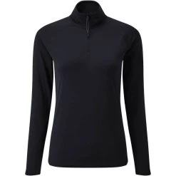 GILL Womens UV Tec Long Sleeve Zip Tee